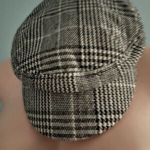 Plaid Newsboy Cap
